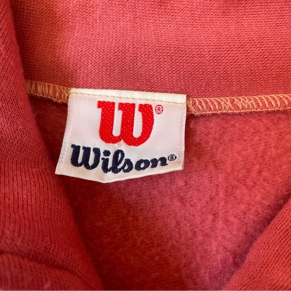 1980's Wilson Zip Warm Up Track Jacket Woman’s Size Small Perfect Condition - Picture 4 of 9
